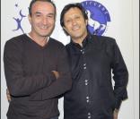 Michel La Rosa et Pascal Sellem, aux Aurel BGC Charity 2009.