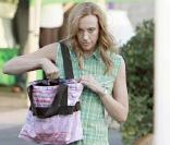 Toni Collette et John Corbett déjeunent entre deux scènes du tournage de United States of Tara à Los Angeles
