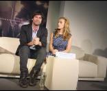 Scarlett Johansson et Pete Yorn présentent leur album  Break Up  au Bon Marché, le 11 09 09