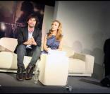 Scarlett Johansson et Pete Yorn présentent leur album  Break Up  au Bon Marché, le 11 09 09