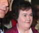 Susan Boyle arrive à l'aéroport LAX de Los Angeles, hier.