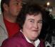 Susan Boyle arrive à l'aéroport LAX de Los Angeles, hier.