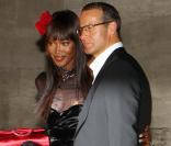 Naomi Campbell et son chevalier Vladimir Doronin lors du mariage de Barbara Feltus et Arne Quinze, le 12 septembre 2009.