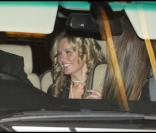Geri Halliwell sort du bar Mayfair à Londre le 17 septembre 2009