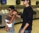 Halle Berry, sa petite Nahla et son compagnon Gabriel Aubry 