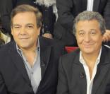 Christian Clavier et Didier Bourdon, sur le plateau de  Vivement Dimanche ...