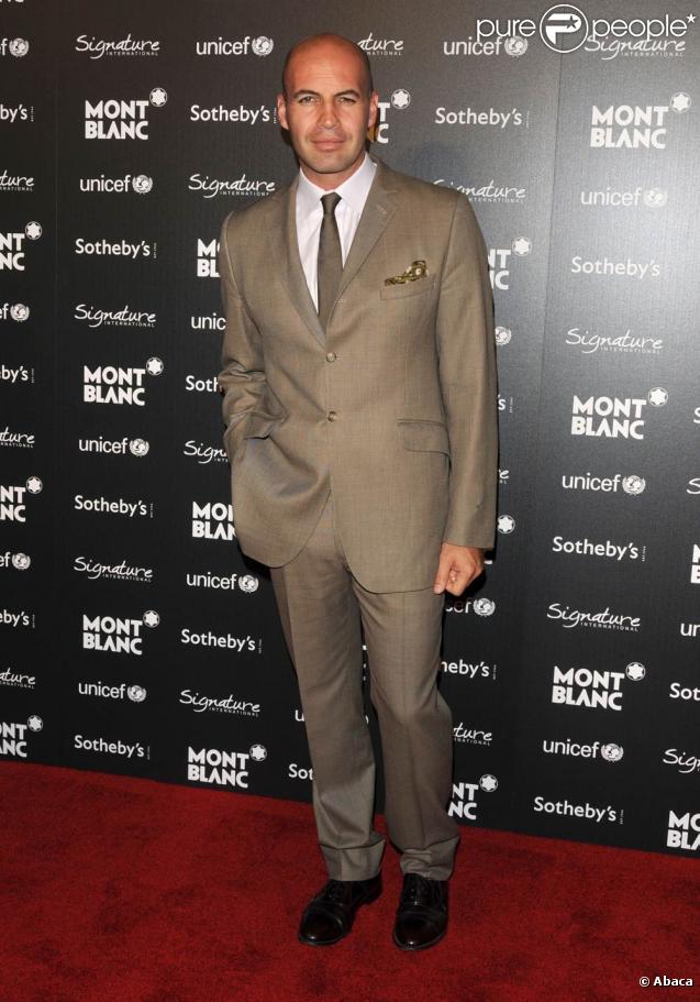 Billy Zane pose lors de la soirée de charité organisée par Montblanc à l'Hôtel Regent Beverly Wilshire de Los Angeles le 17 septembre 2009