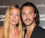 Cat Deeley et Jack Huston posent lors de la soirée de charité organisée par Montblanc à l'Hôtel Regent Beverly Wilshire de Los Angeles le 17 septembre 2009