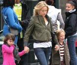 Kate Hudson et Alex Rodriguez se baladent à Seattle avec leurs enfants respectifs. 19/09/09
