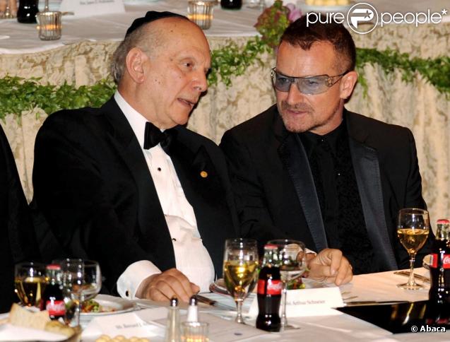 Rabbin Arthur Schneier       lors du gala Appeal of Conscience  