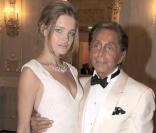 Natalia Vodianova et Valentino à la 65ème Mostra de Venise, le 28 août 2008