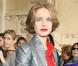 Natalia Vodianova élégante mais aussi tendance grâce à son cuir et ses derby au défilé Chanel, le 5 octobre 2007 