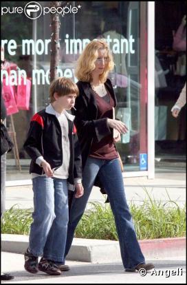 Lisa Kudrow en compagnie de son fils Julian Murray, 11 ans !