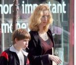 Lisa Kudrow en compagnie de son fils Julian Murray, 11 ans !