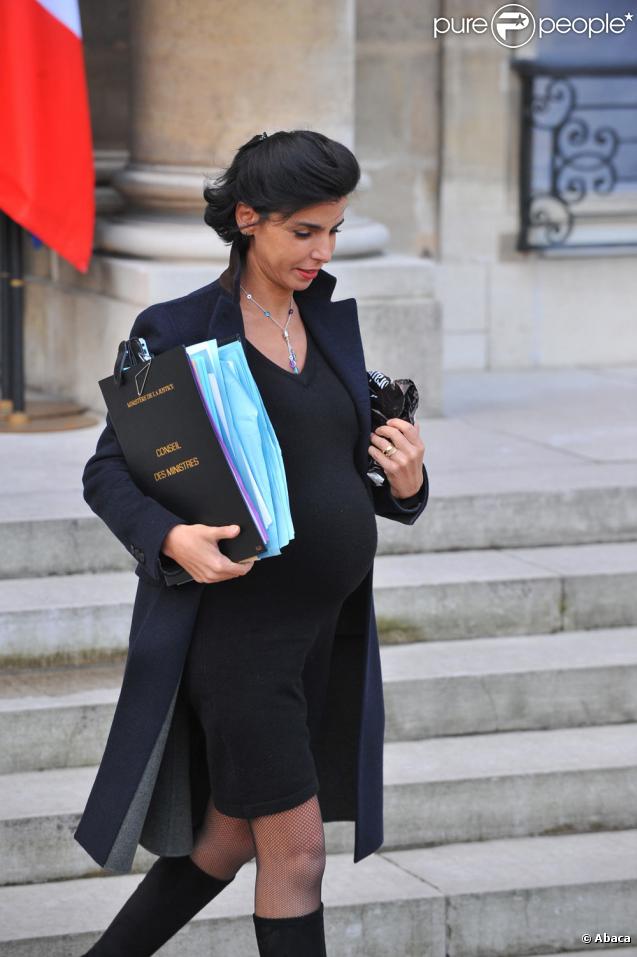 Rachida Dati, enceinte 