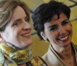 NKM et Rachida, très complices 