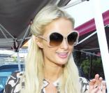 Paris Hilton fait du shopping dans West Hollywood le 24 septembre 2009 