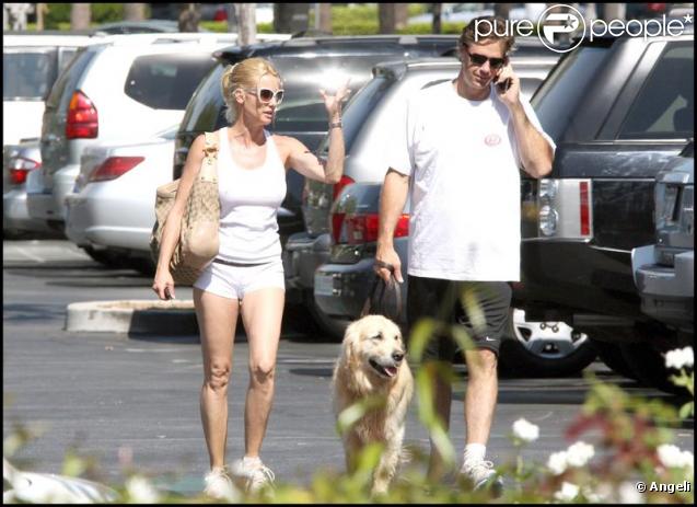 Nicollette Sheridan et son chéri Steve Pate