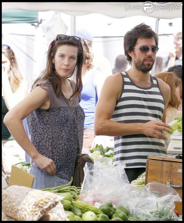Liv Tyler et son petit ami David Hirsch