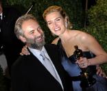 Kate Winslet et Sam Mendes. Février 2009