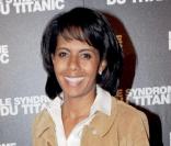 Audrey Pulvar lors de la projection du Syndrome du Titanic à Paris le 28 septembre 2009