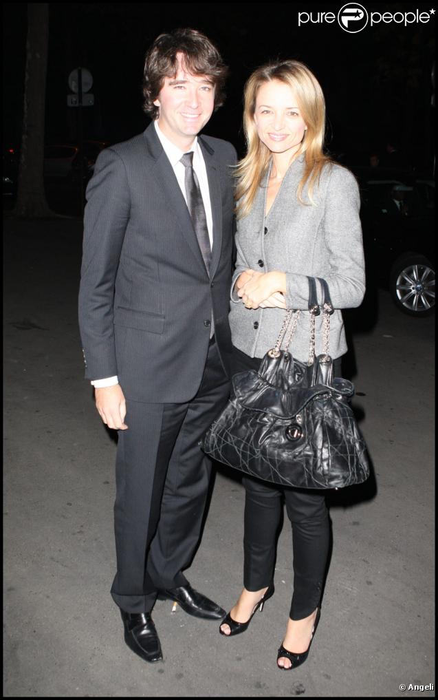Antoine et Delphine Arnault au Palais de Tokyo pour assister à l'exposition 