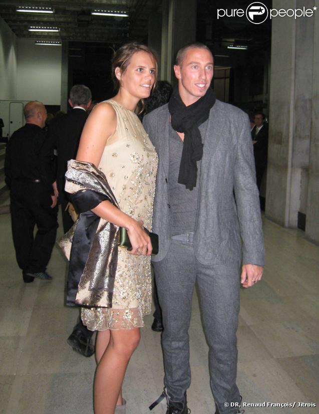 Laure Manaudou et son amoureux Frédérick Bousquet au Palais de Tokyo pour assister à l'exposition 
