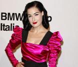 Dita Von Teese au gala de l'amfAR. 28/09/09