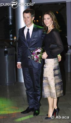Mary et Frederik de Danemark ont assisté à la projection de Ved Verdens Ende à Copenhague, le 28 septembre 2009