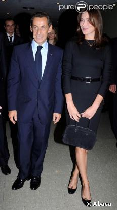 Carla Bruni et Nicolas Sarkozy