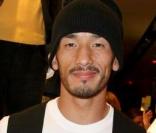 Hidoteshi Nakata à l'inauguration de la boutique Uniqlo à Paris le 30/09/09