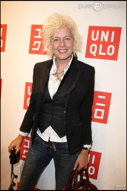 Ellen Von Unwerth à l'inauguration de la boutique Uniqlo à Paris le 30/09/09