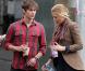Blake Lively et Chace Crawford sur le tournage de  Gossip Girl  saison 3, à New York le 30 septembre 2009