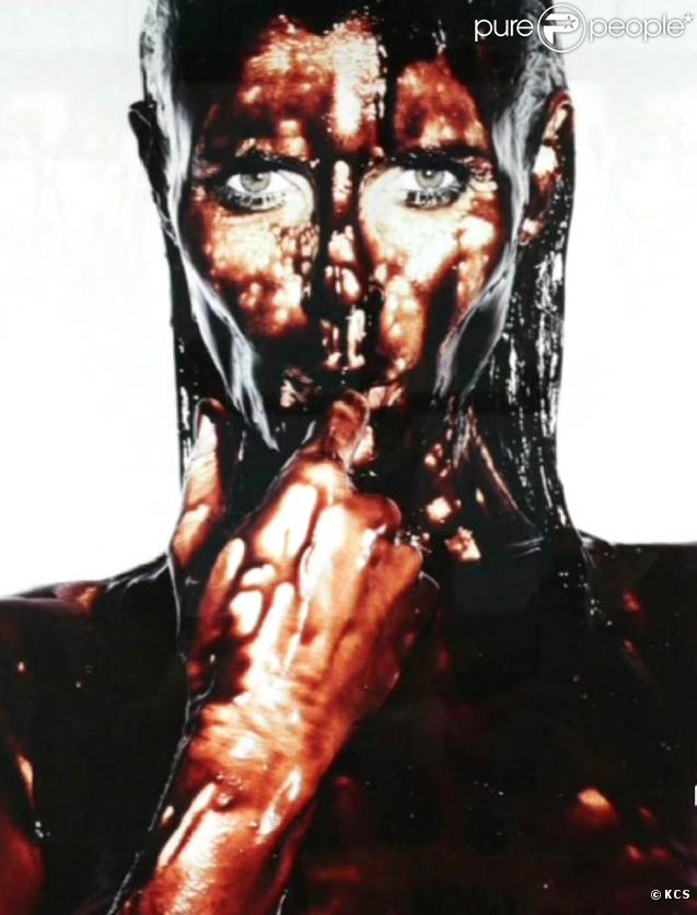 Heidi Klum en plein choco trip !