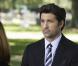 Dr Sheperd à l'enterrement de O'Malley (saison 6 de Grey's Anatomy)