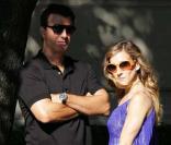 Chris Noth et Sarah Jessica Parker sur le tournage de Sex and the City 2 en septembre 2009<br />