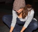 Eva Mendes sur le tournage de  The other guys , le 4 octobre 2009, à New York !