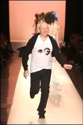 Défilé Jean-Paul Gaultier à Paris, le 3 octobre 2009