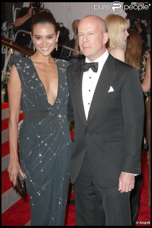 Bruce Willis et sa femme Emma Heming 