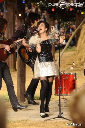 Lily Allen au défilé Chanel