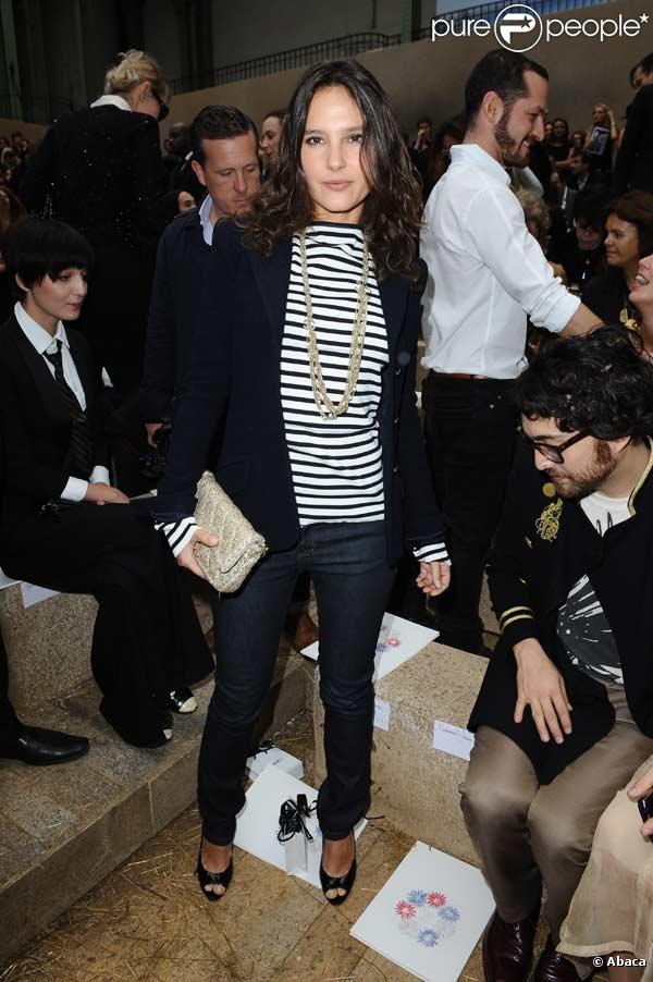 Virginie Ledoyen au défilé Chanel