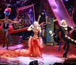 Pink en concert le 5 octobre 2009 sur la scène du Madison square garden à New York !