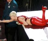 Pink en concert le 5 octobre 2009 sur la scène du Madison square garden à New York !