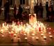 Cette veillée silencieuse à l"initiative de Jane Birkin aura été un fort moment d"émotion et de communion.  