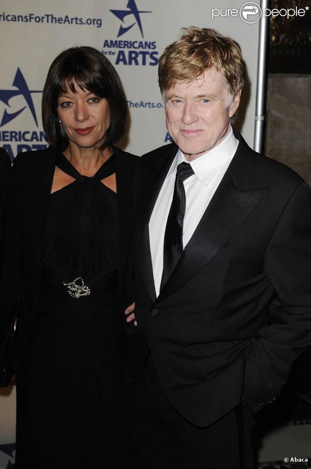Robert Redford et sa femme Sybille Szaggars 