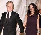 Michael Douglas et sa femme, la splendide actrice Catherine Zeta-Jones 