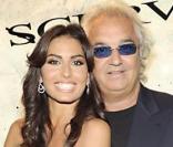 Flavio Briatore et sa femme Elisabetta Gregoraci