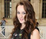 Leighton Meester au défilé Vuitton à Paris