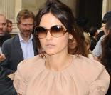Virginie Ledoyen au défilé Vuitton à Paris