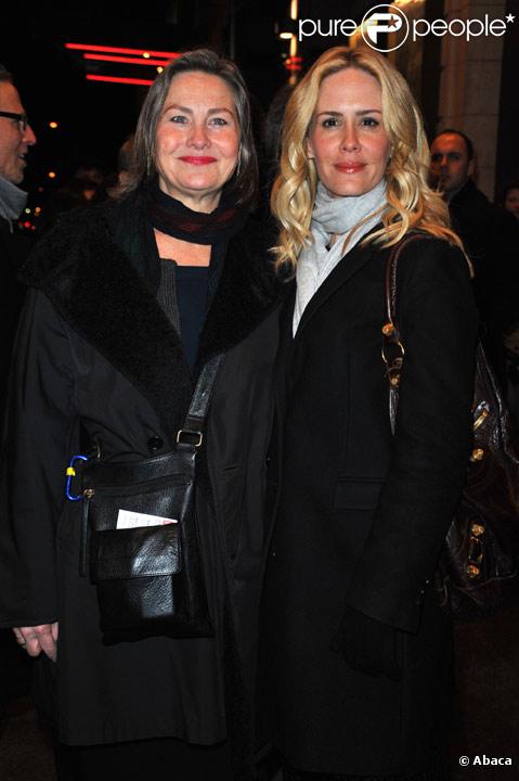 Cherry Jones et Sarah Paulson en janvier 2009